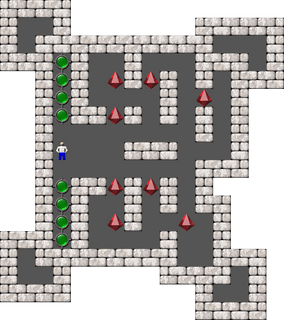 Уровень 8 — Brian Kents Sokoban2Ks Sokoban2K